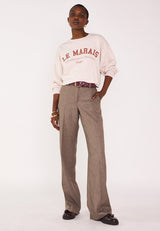 LESHOP NATURAL SWEATSHIRT