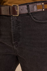 RIO BLACK MOM FIT JEANS