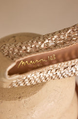 SANTIAGO GOLD BALLERINAS