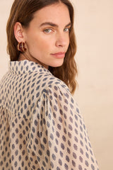 DYLAN PAISLEY PRINT BLOUSE