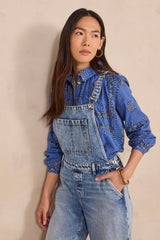 RAPHAELLE DENIM OVERALLS