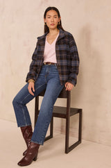 RUDY STRAIGHT CROPPED JEANS