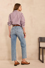 ROBIN PURE BLEACHED BOYFRIEND JEANS