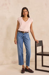 ROBIN STONE USED BOYFRIEND JEANS