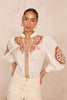 DESTINY EMBROIDERED BLOUSE
