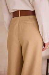 FLAUBERT LIGHT CAMEL TROUSERS