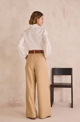 FLAUBERT LIGHT CAMEL TROUSERS
