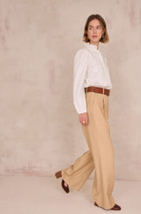FLAUBERT LIGHT CAMEL TROUSERS