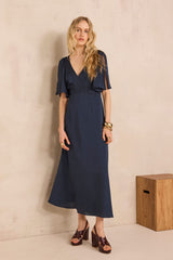 BRIDGET NAVY DRESS