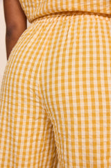 THEODORE VICHY STRAIGHT COTTON TROUSERS
