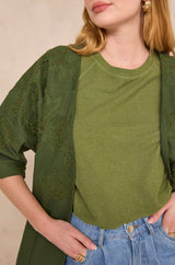 VOYAGE EMBROIDERED JACKET