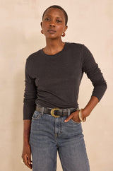 TOPAZE ANTHRACITE LONG SLEEVE T-SHIRT