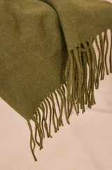 ROBIN WOVEN KHAKI SCARF