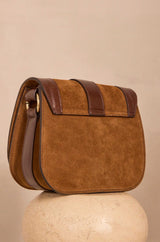 VICTOR CAMEL MINI LEATHER BAG