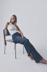 LISA LIGHT WASHED LOOSE JEANS