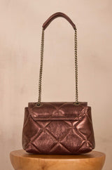 GABY M BIS QUILTED LEATHER BAG
