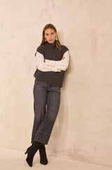 SOPHIA CROPPED WIDE JEANS
