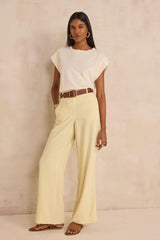 TAMINA CORN WIDE TROUSERS