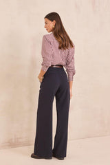 LAYLA WIDE-LEG TAILORED TROUSERS