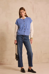 MAGNOLIA EMBROIDERED BLOUSE