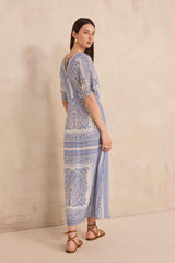 BENEDICTE STRAIGHT PRINTED DRESS