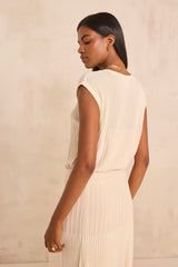 ALBANE SLEEVELESS SWEATER
