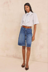 RAYAN BLENDED COTTON BERMUDA