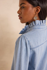 BLAKE STRAIGHT DENIM DRESS