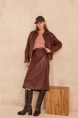 LESHOP COTTON BLEND SWEATSHIRT