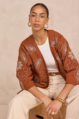 VIRGINIA EMBROIDERED COTTON JACKET