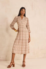RANIA PRINTED STRAIGHT DRESS