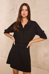 ALBA 3/4 SLEEVES STRUCTURED JACKET