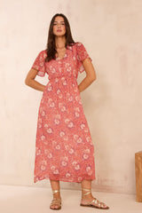 PRUDENCE FLOWING PRINTED DRESS