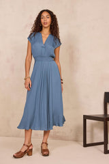 BECKY PETROLE STRAIGHT DRESS