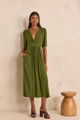 LOVE GREEN DRESS