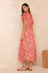 PRUDENCE FLOWING PRINTED DRESS