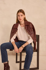 ARY BIS CREAM CASHMERE SWEATER