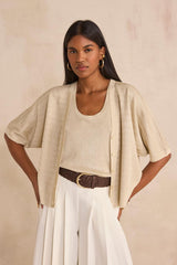 PALMYR SHINY CARDIGAN