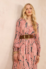 PASTEL FLOWING PRINTED DRESS