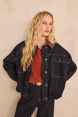 BOB DENIM AND CORDUROY JACKET