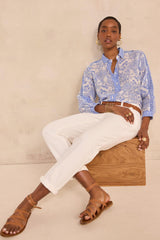 MATHILDE LONG SLEEVE PRINTED SHIRT