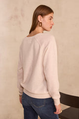 ARY BIS CREAM CASHMERE SWEATER