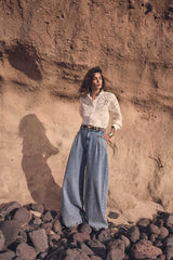 SIGGIE LOOSE COTTON JEANS