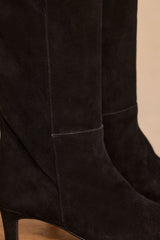 OXANA SUEDE HEELED BOOTS