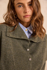 ALEXANDER SAGE BLENDED WOOL AND YAK SWEATER