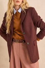 PEYTON BURGUNDY SUIT JACKET