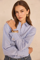 MAXIME STRIPED BLOUSE