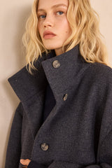 CELIA WOOL BLEND COAT