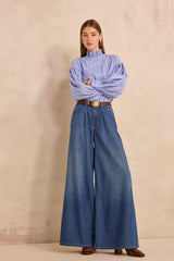 ROMEO WIDE COTTON JEANS