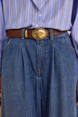 ROMEO WIDE COTTON JEANS